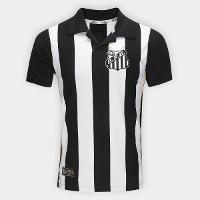 Camisa Polo Santos 2010 Listrada Retrômania Masculina - 1