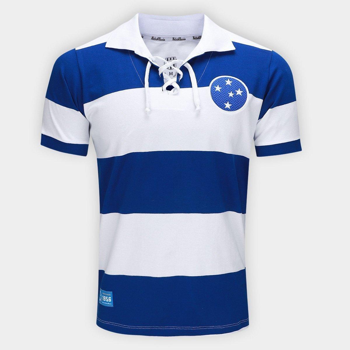 Camiseta Cruzeiro 1956 Retrômania Masculina - 1