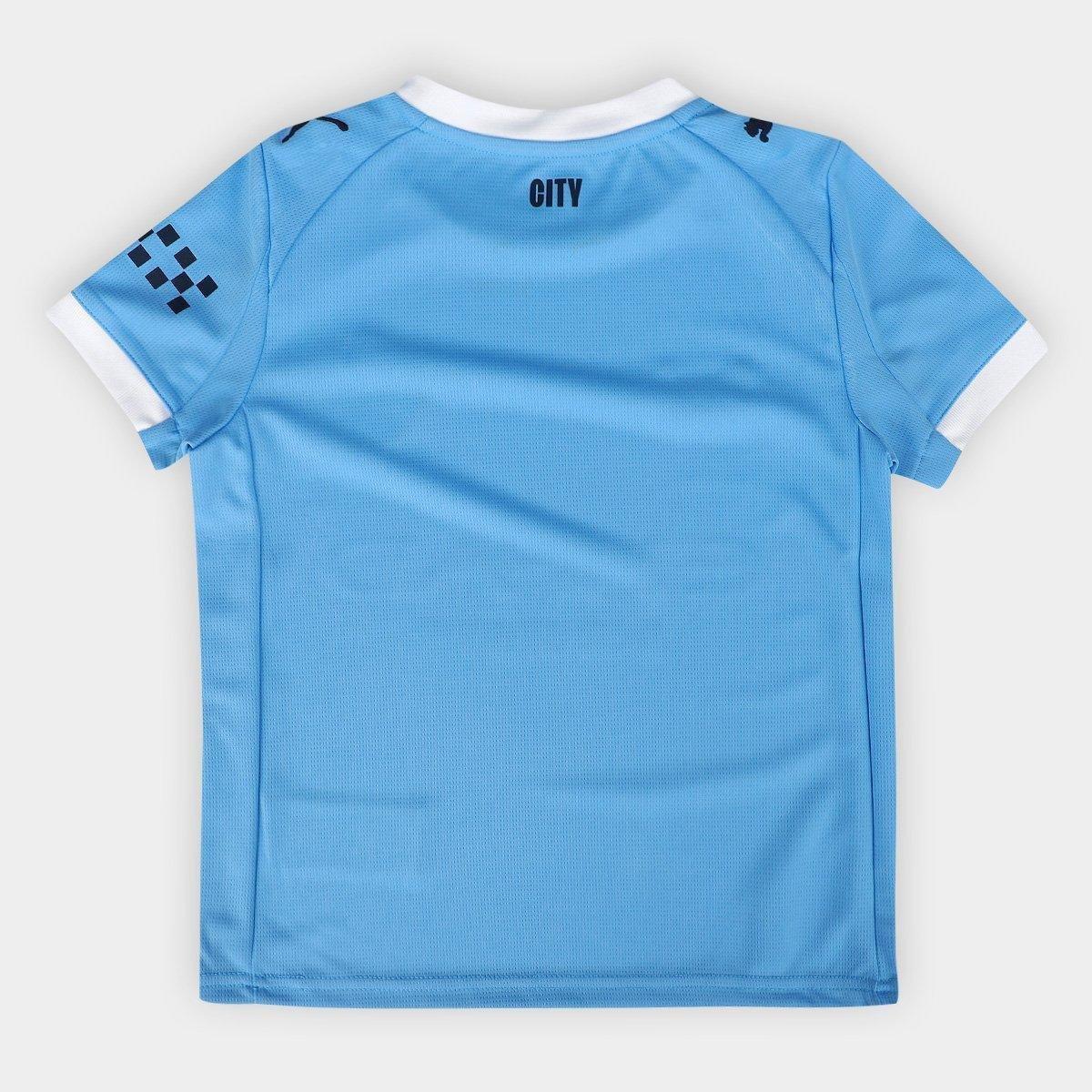 Camisa Manchester City Infantil Home 25/26 s/n Torcedor Puma - 2