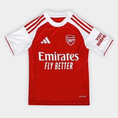 Camisa Infantil Arsenal Home 25/26 s/n Torcedor Adidas