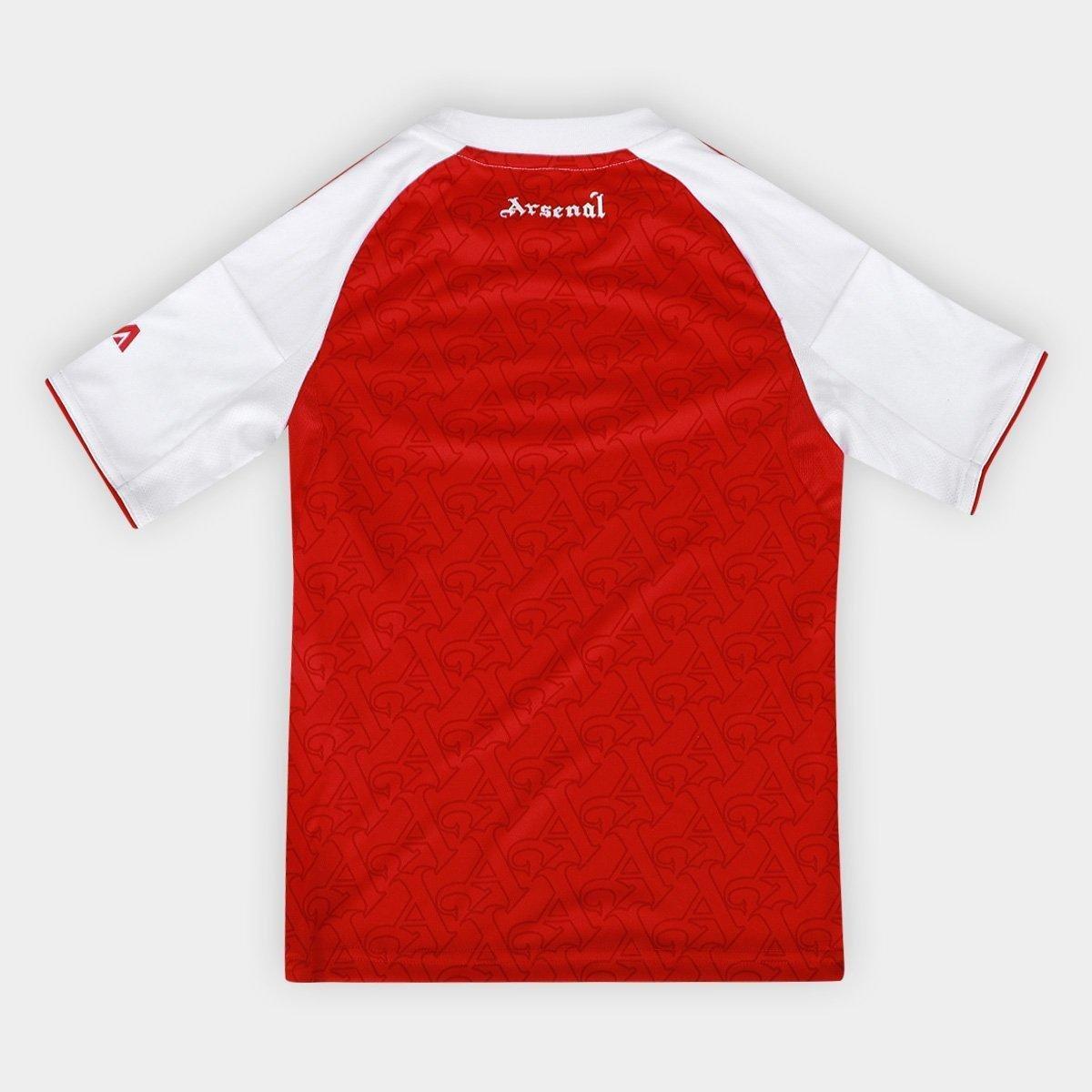 Camisa Infantil Arsenal Home 25/26 s/n Torcedor Adidas - 2