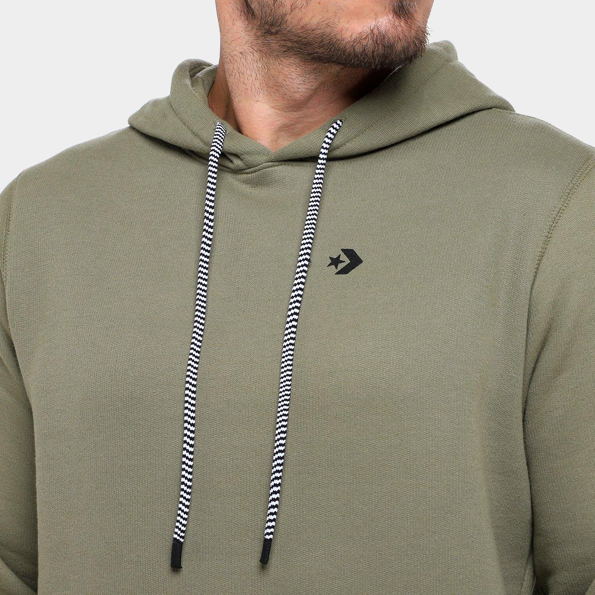 Moletom Converse Star Che Fleec Com Capuz Masculino - 3