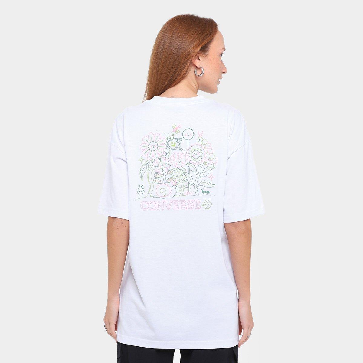 Camiseta Converse Estampada Feminina - 2