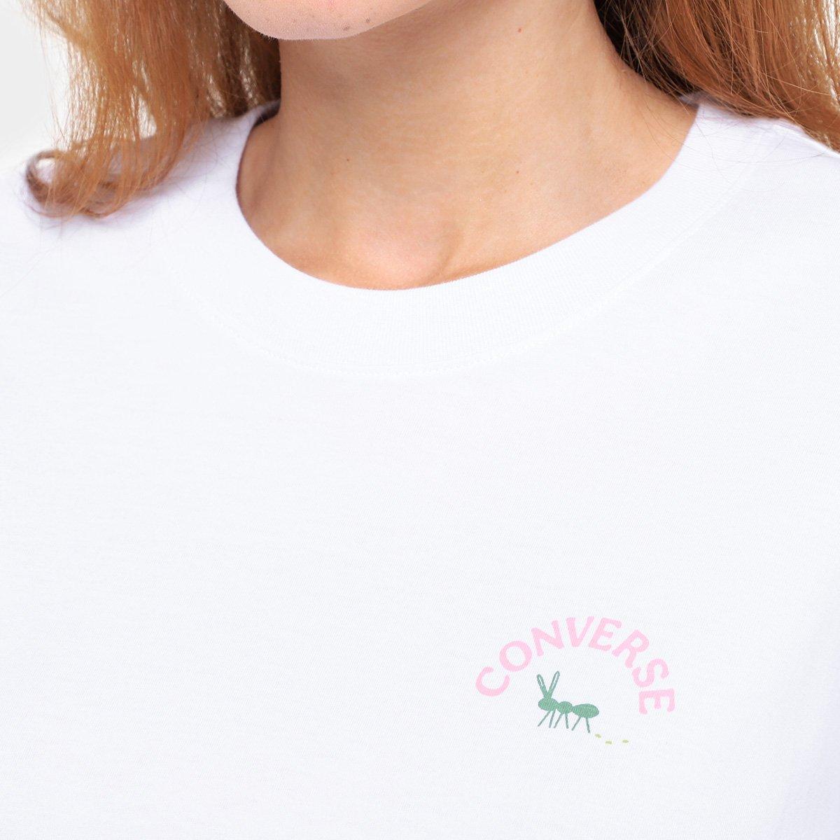 Camiseta Converse Estampada Feminina - 3