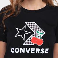 Camiseta Converse Cherry Star Chev Tee Feminina - 3