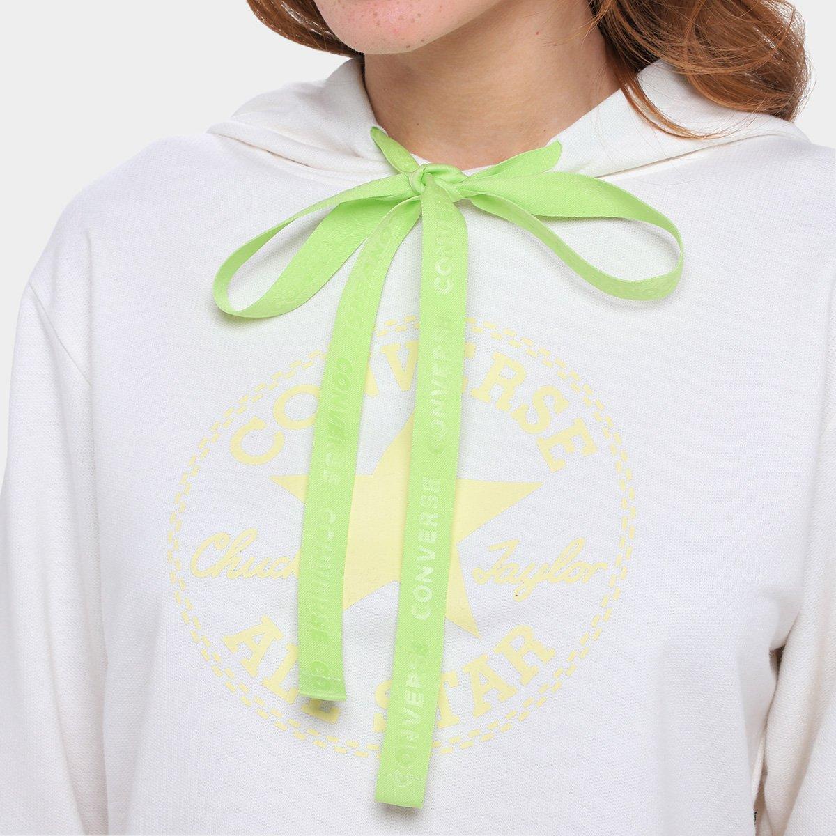 Moletom Converse Hike Seek Flec Hood Feminina - 3