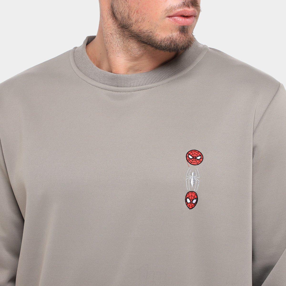 Moletom Mooncity Homem Aranha Masculino - 3