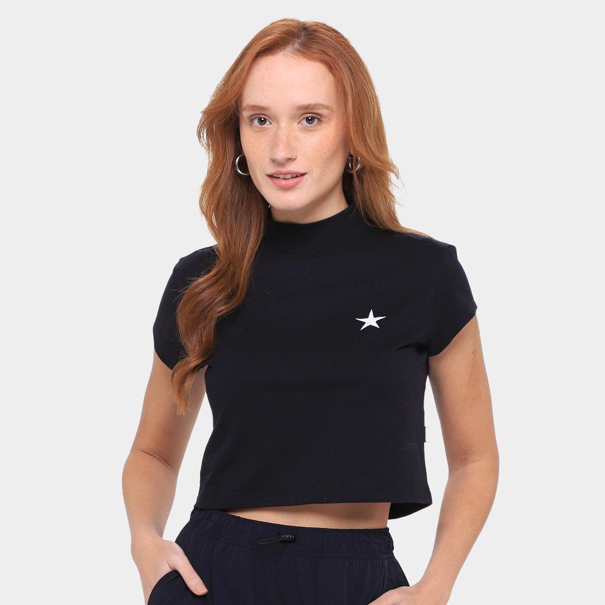 Camiseta Converse Fest Graphic Croped Feminina - 1