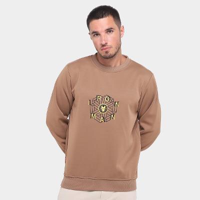 Moletom Mooncity Homem de Ferro Masculino