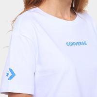 Camiseta Converse Cropped Puff Oversized Feminina - 3