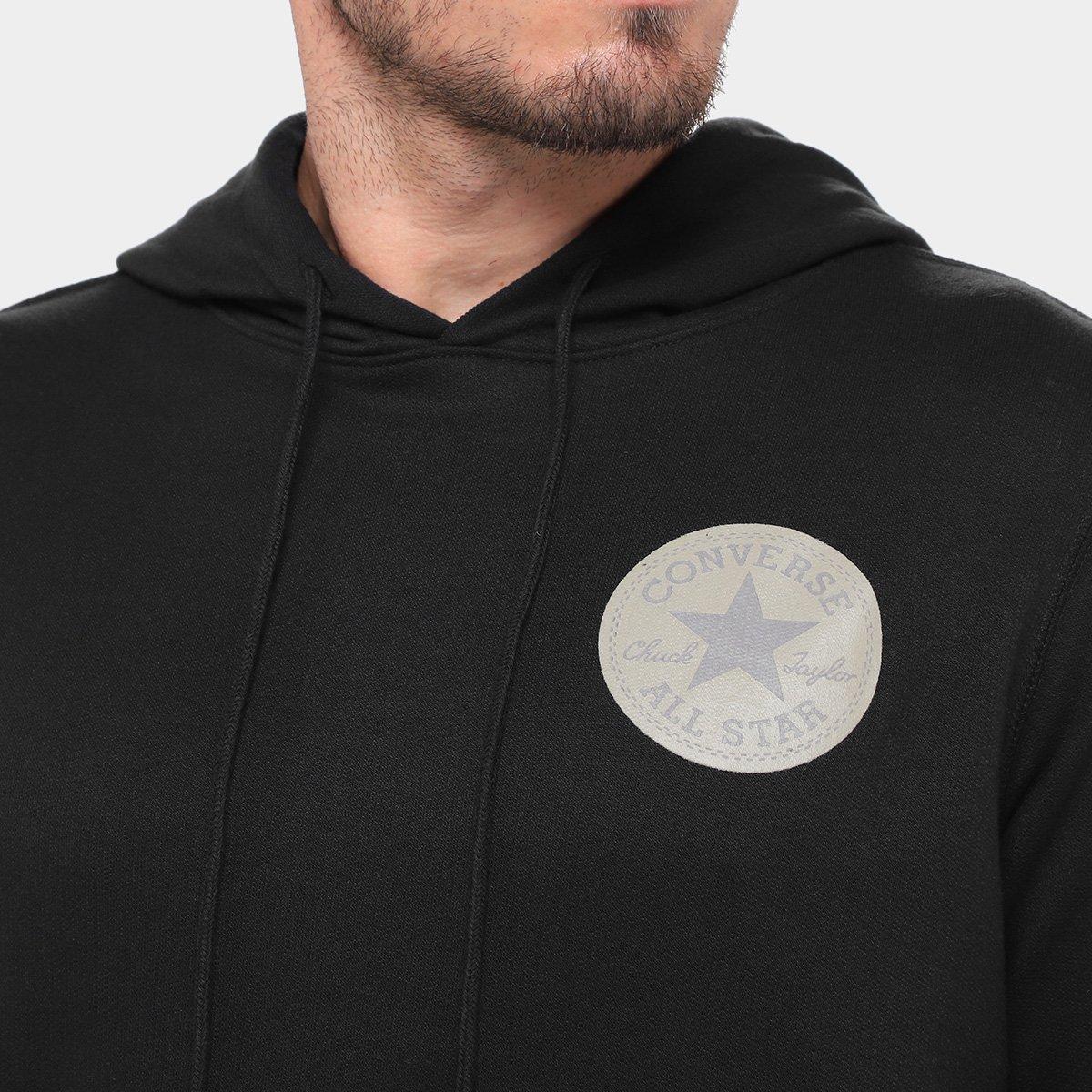 Moletom Converse Play On Fleec Com Capuz Masculino - 3