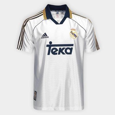 Camisa I Comemorativa Real Madrid 99/00 Adidas Masculina
