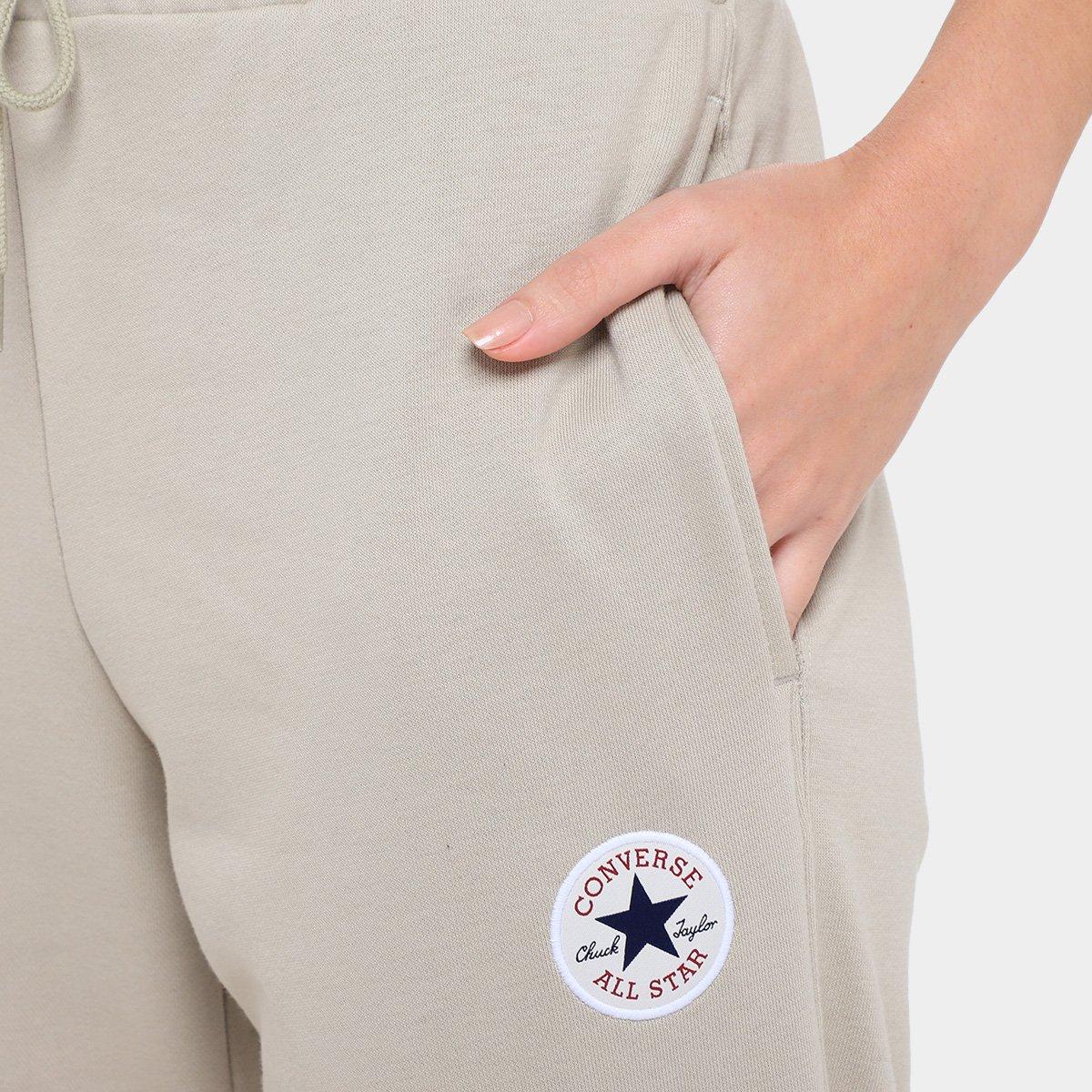 Calça Moletom Converse Go-To Patch Feminina - 3