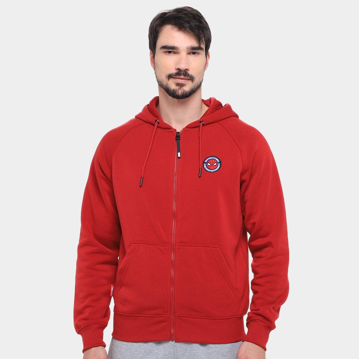 Moletom Mooncity Bordado Homem Aranha Masculino - 1