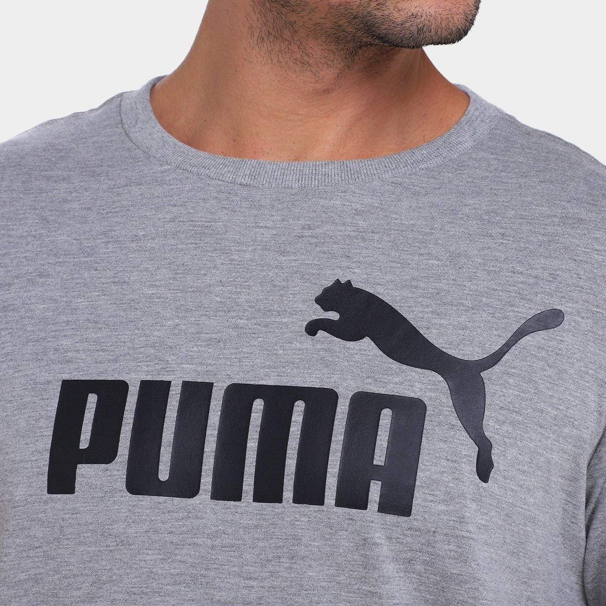 Camiseta Puma Logo Tee Masculina - 3