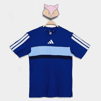 Camiseta Infantil Adidas Tiberio 3 Stripes