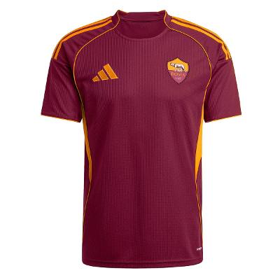 Camisa Roma Home 25/26 s/n Torcedor Adidas Masculina