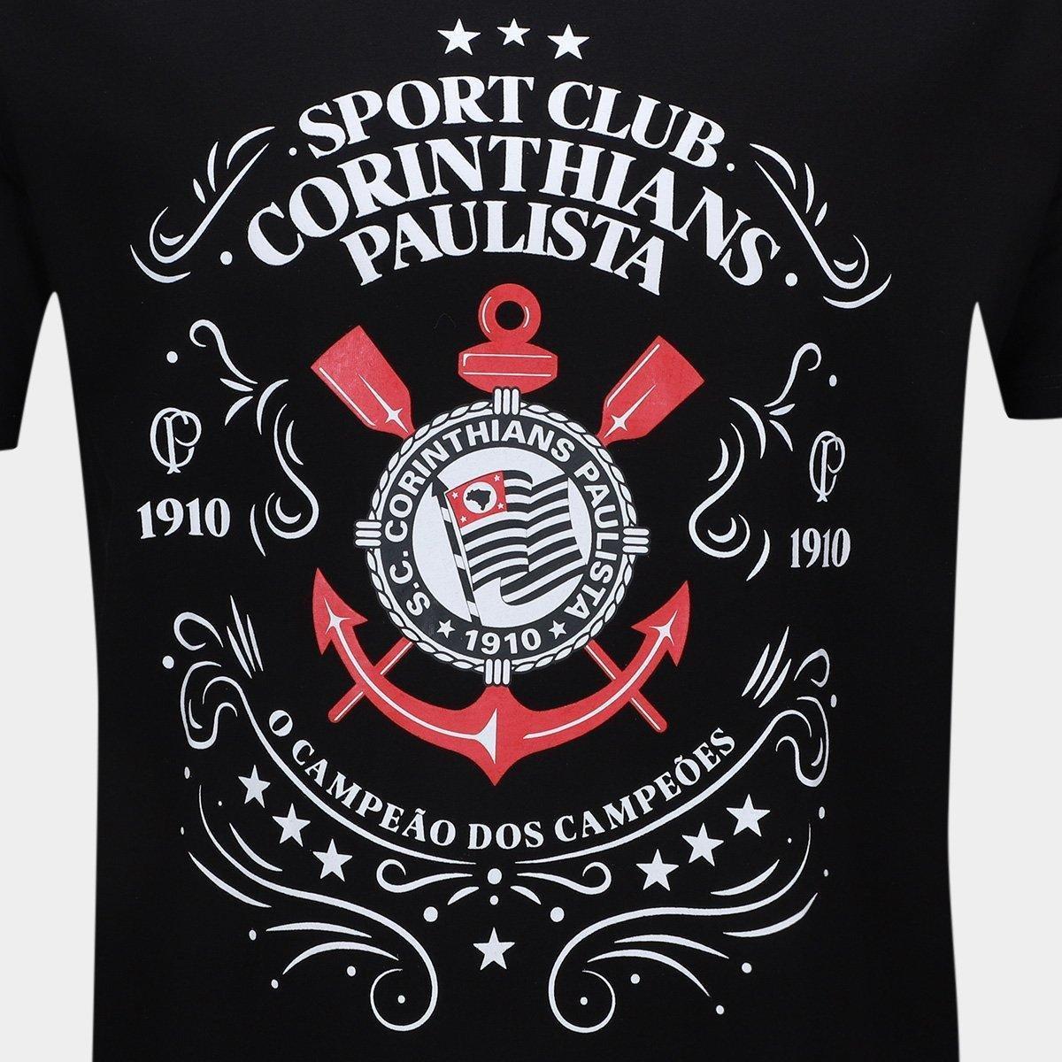 Camiseta Corinthians Masculina - 3