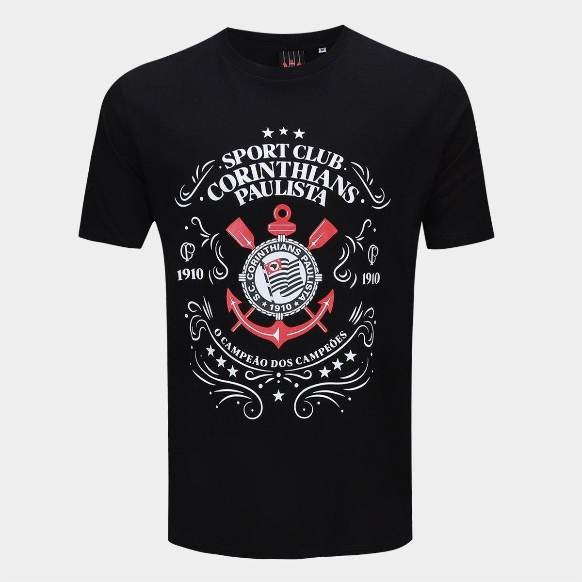 Camiseta Corinthians Masculina - 1