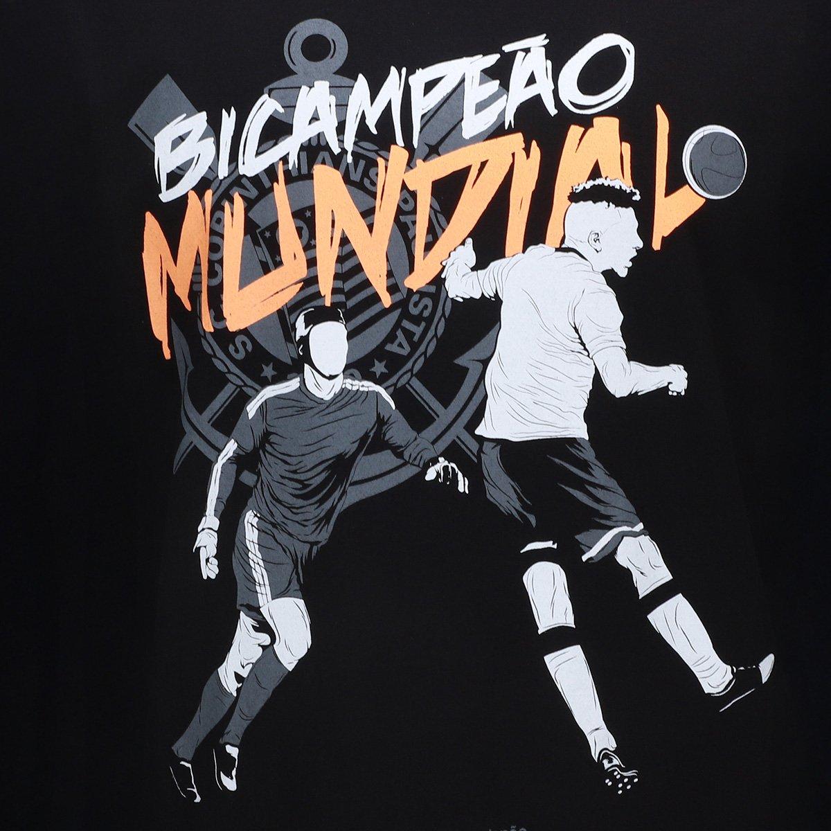 Camiseta Corinthians Mundial Feminina - 3