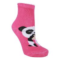 Kit Meia Cano Médio Infantil Cia Da Meia 6 Pares Menina - 7