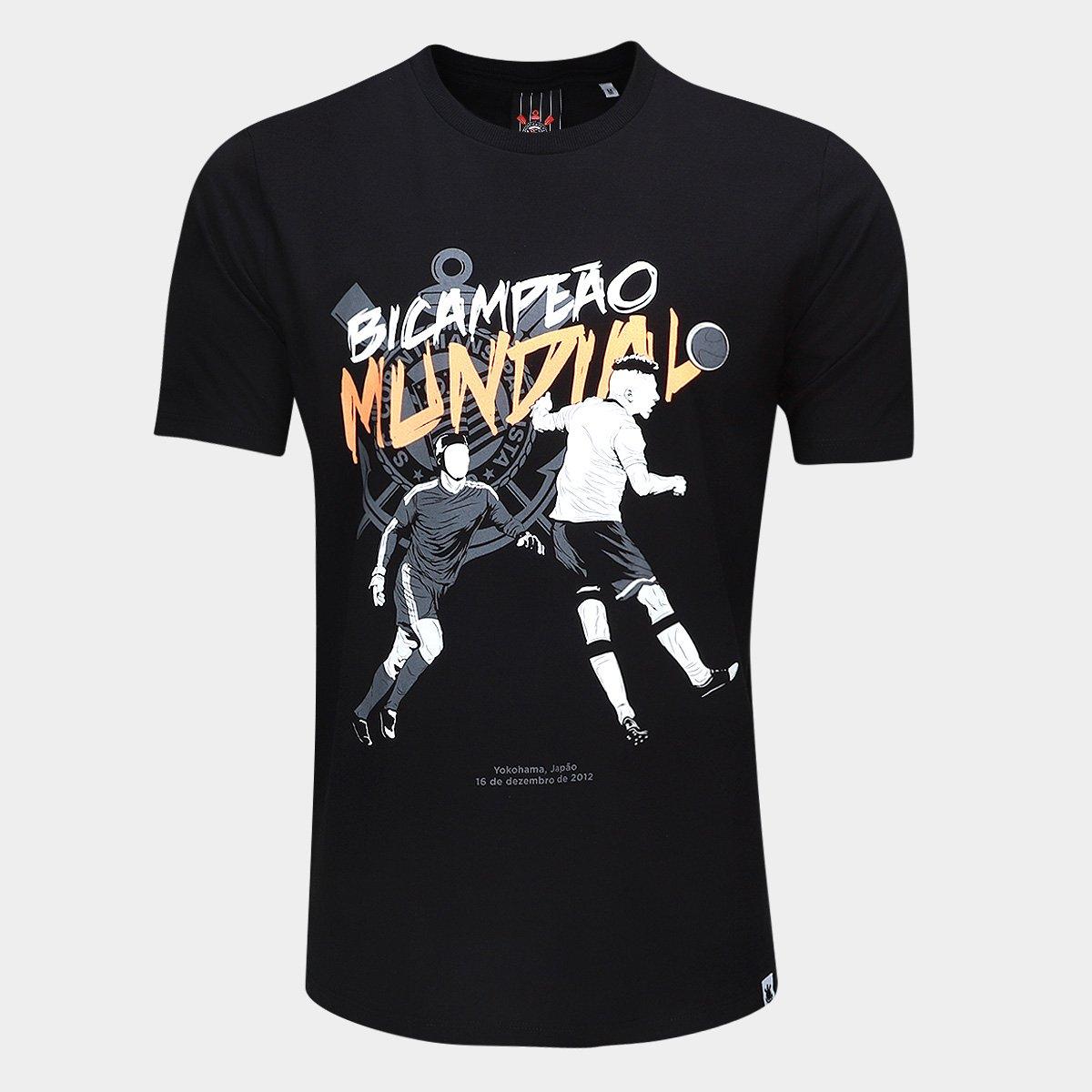 Camiseta Corinthians Mundial Masculina - 1