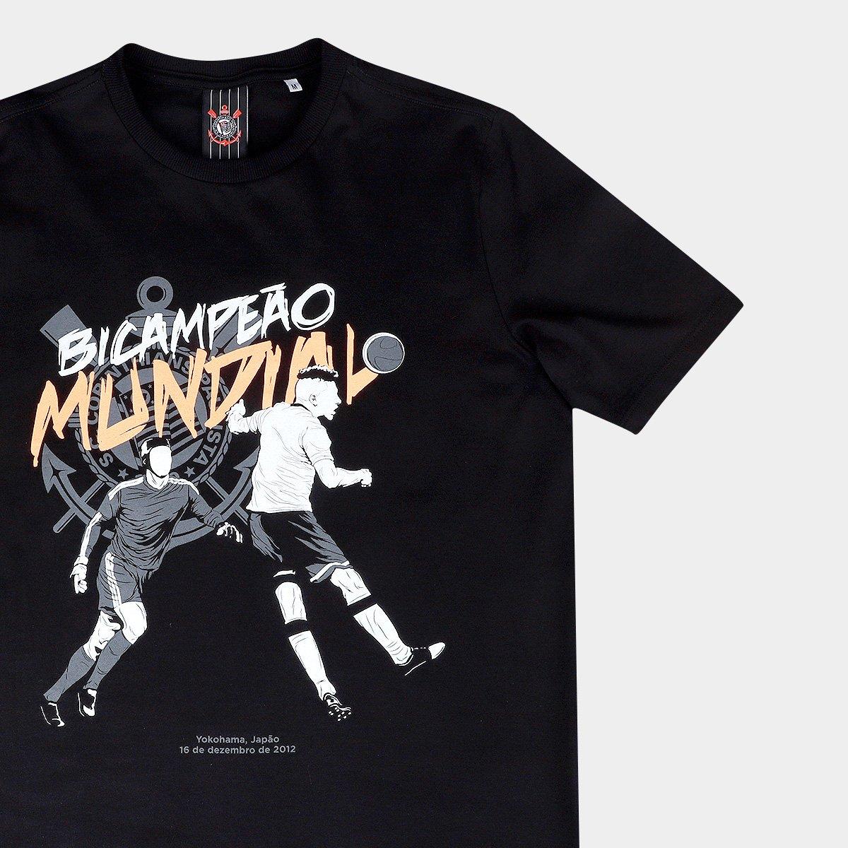 Camiseta Corinthians Mundial Masculina - 4