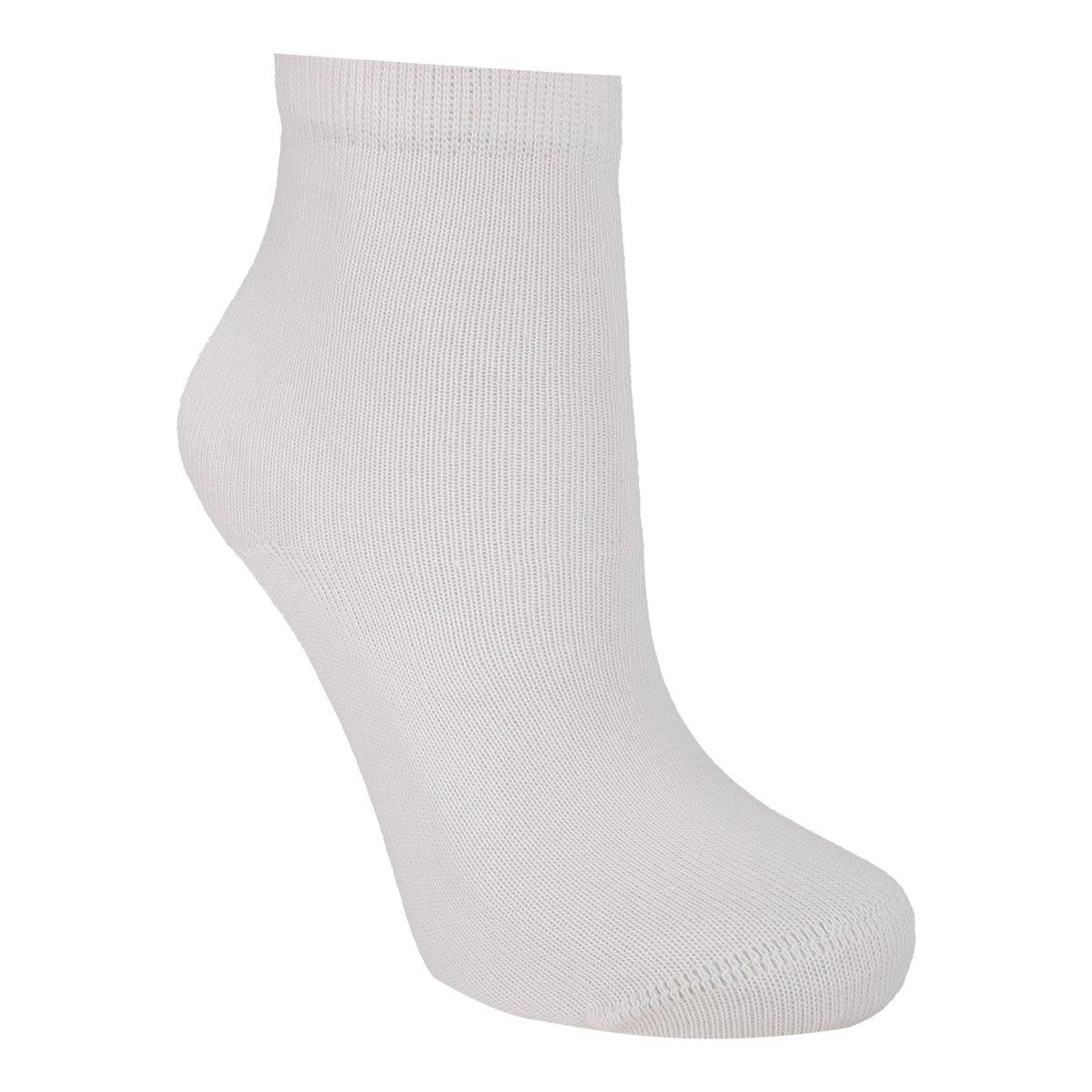 Kit Meia Cano Médio Infantil Cia Da Meia 6 Pares Menina - 3