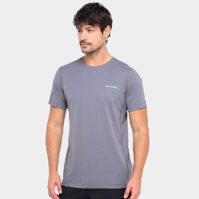 Camiseta Columbia Zero Rules Light Ss Crew Masculina