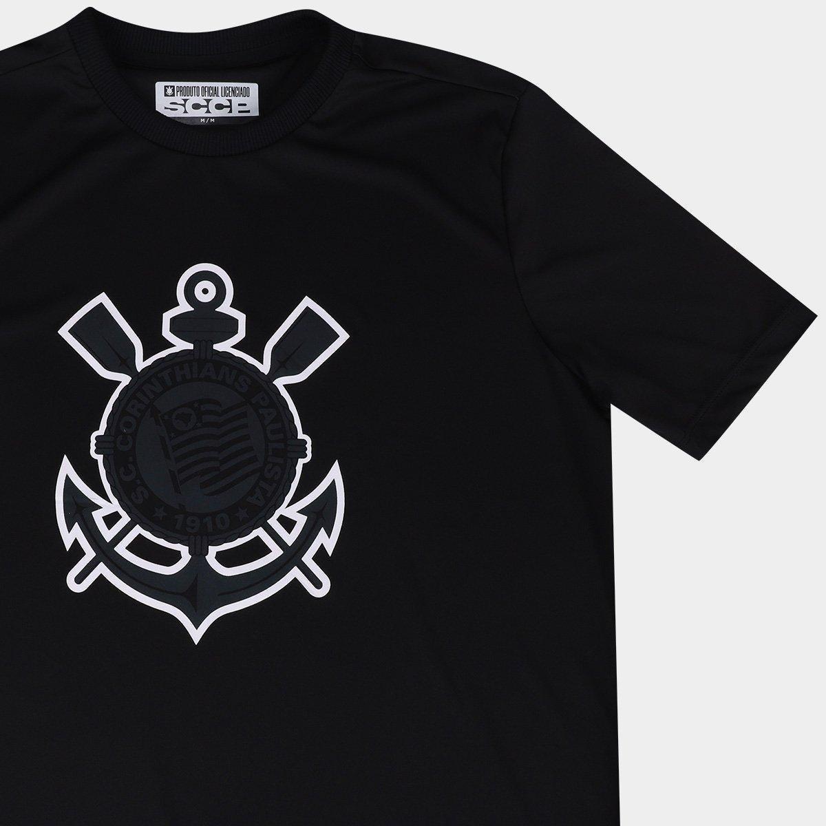 Camiseta Corinthians Casual Masculina - 4