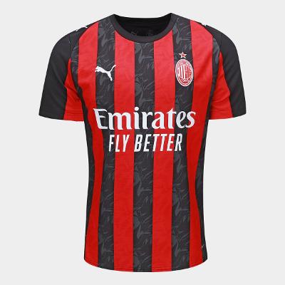 Camisa Milan Home 25/26 s/n Torcedor Puma Masculina