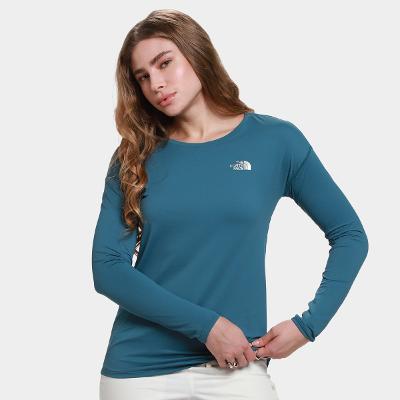 Camiseta The North Face Manga Longa Feminina