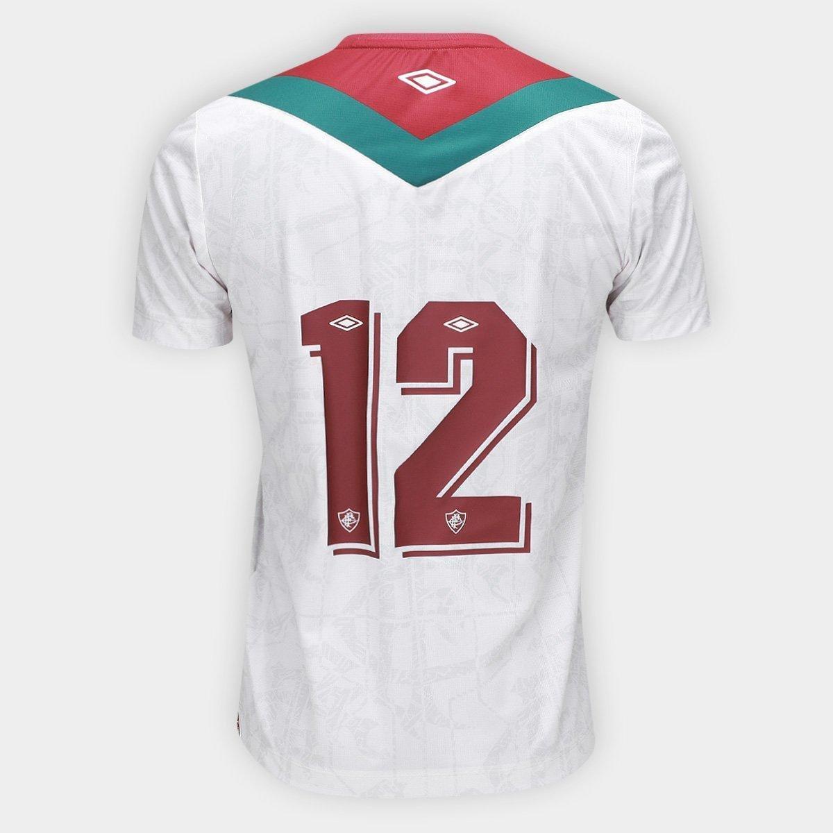 Camisa Fluminense III 24/25 N° 12 Torcedor Umbro Masculina - 2