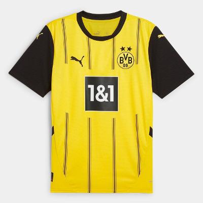 Camisa Borussia Dortmund Home 24/25 s/nº Torcedor Puma Masculina