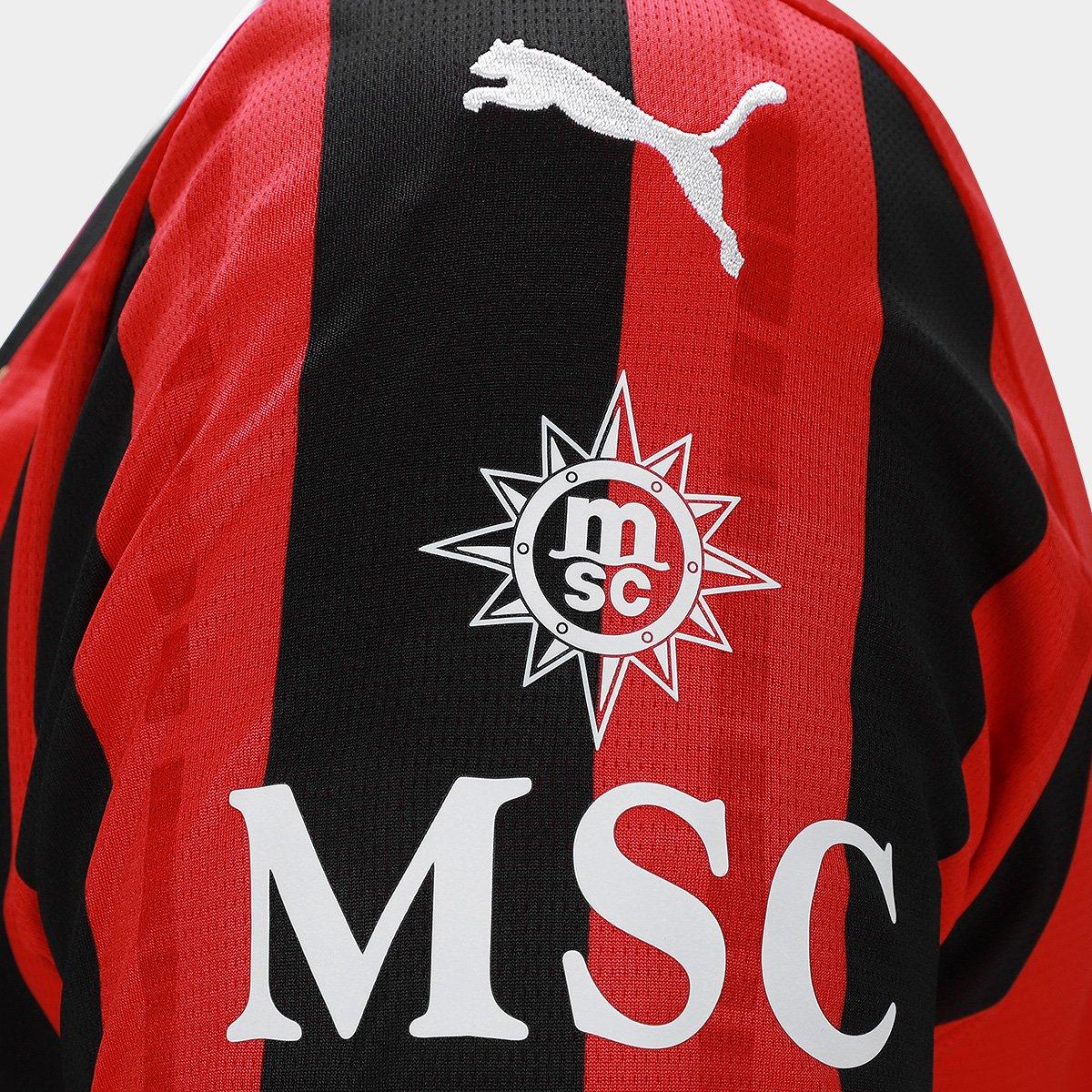 Camisa Milan Home 24/25 s/nº Torcedor Puma Masculina - 7