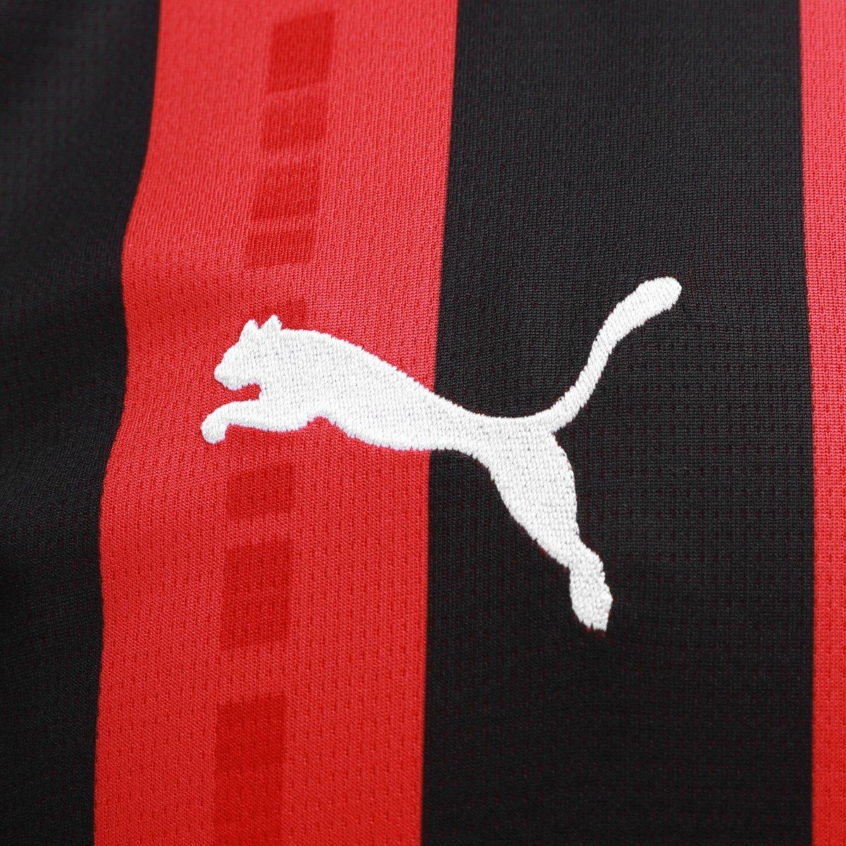 Camisa Milan Home 24/25 s/nº Torcedor Puma Masculina - 4
