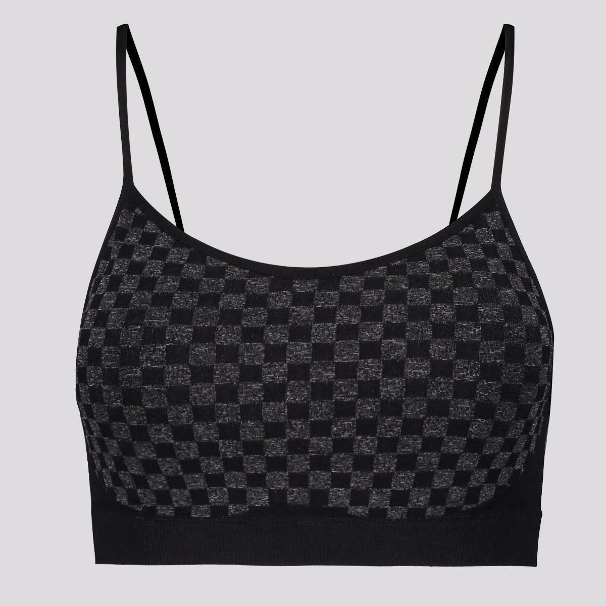 Top Selene Quadriculado Feminino - 2