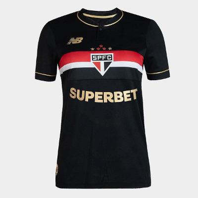 Camisa São Paulo III 25/26 s/n° Jogador Comemorativa New Balance Feminina