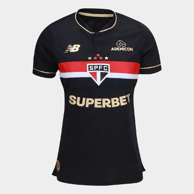 Camisa São Paulo III 25/26 s/n° Jogador Comemorativa New Balance Feminina