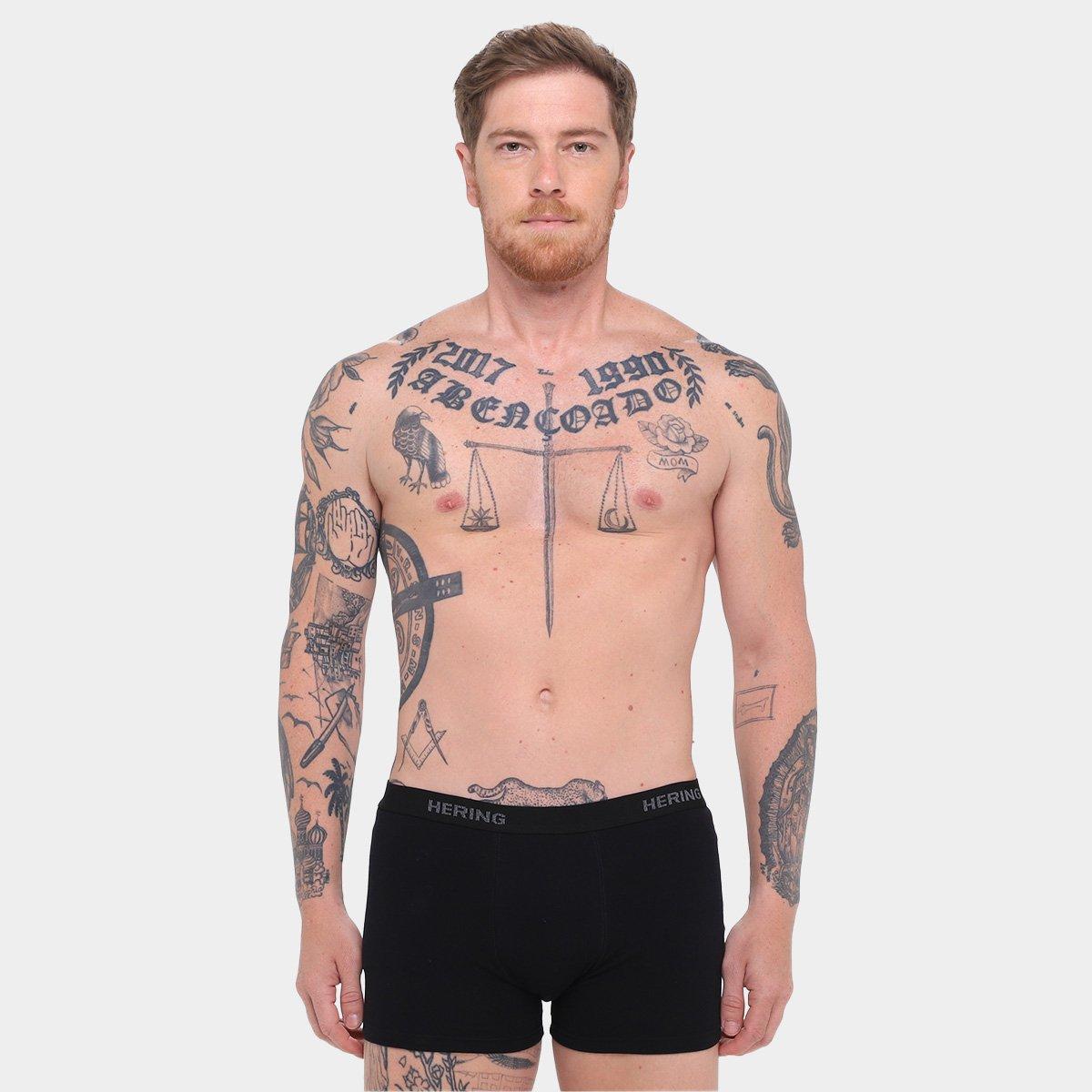 Kit Cueca Boxer Hering C 5 Peças - 2