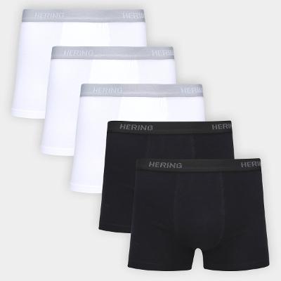 Kit Cueca Boxer Hering C 5 Peças