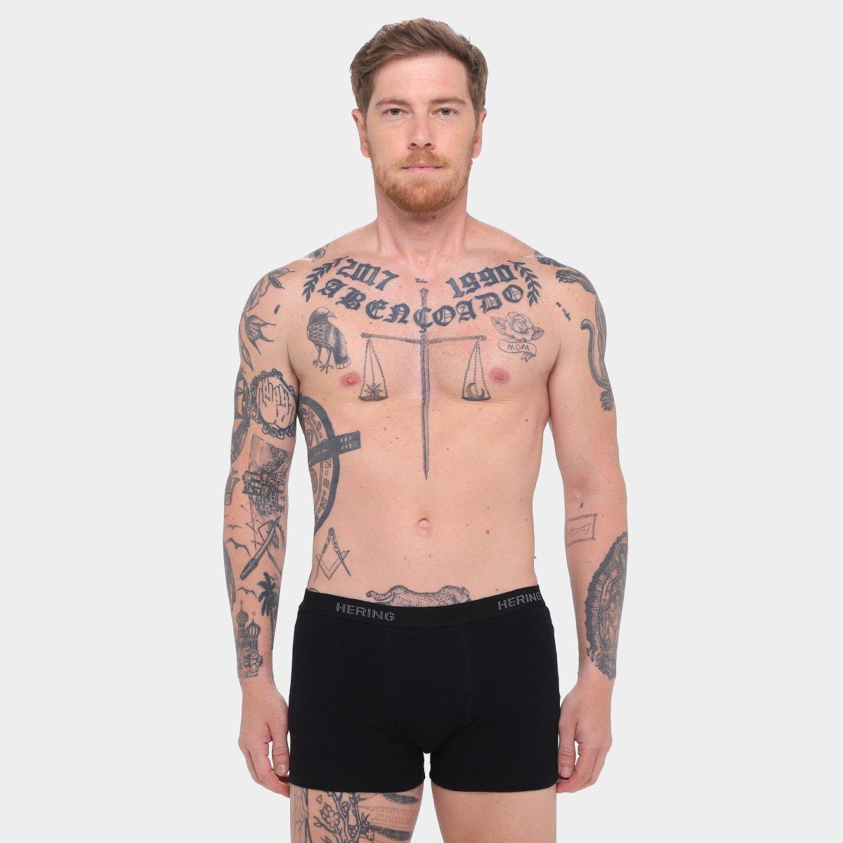 Kit Cueca Boxer Hering  3 Peças - 2