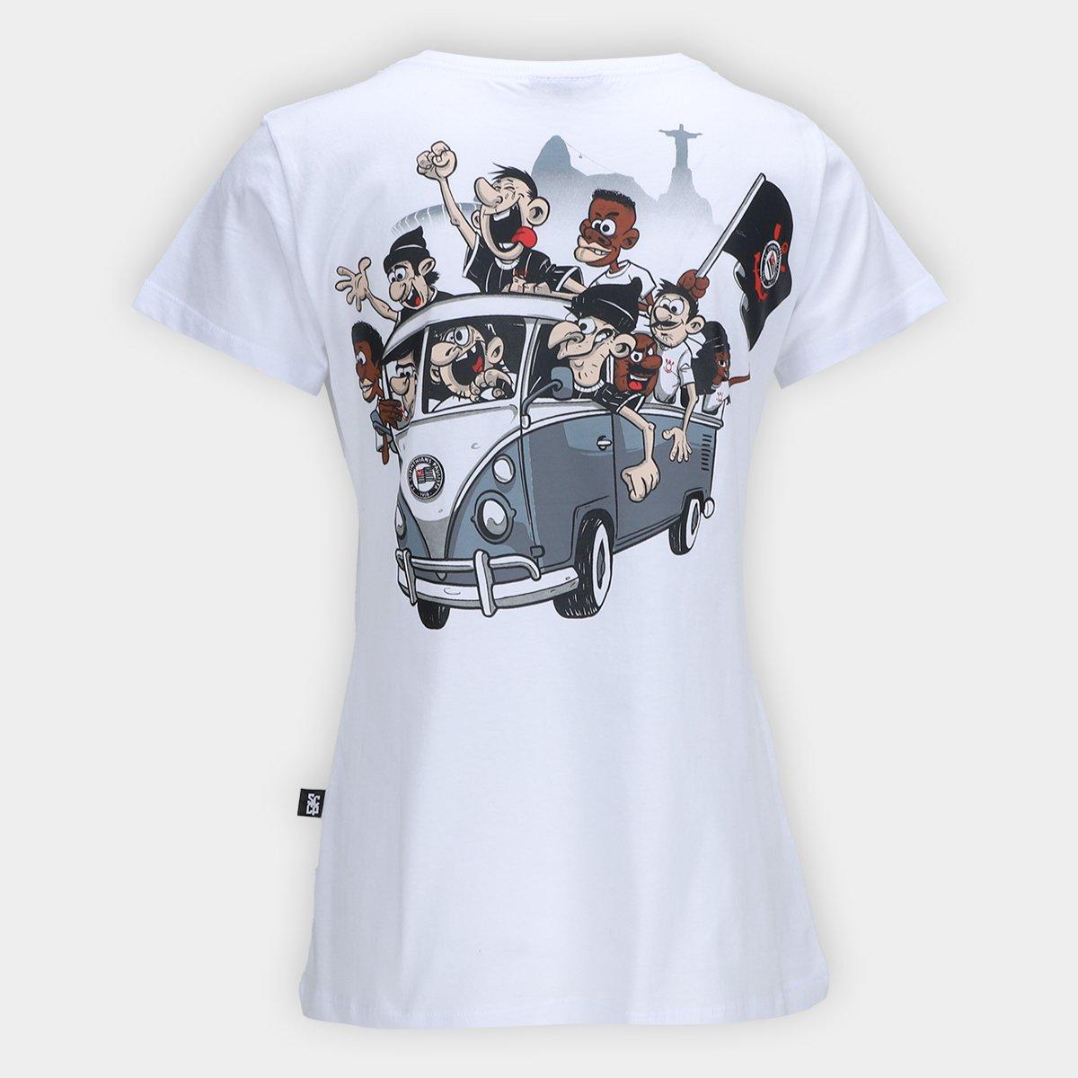 Camiseta Corinthians Feminina - 2