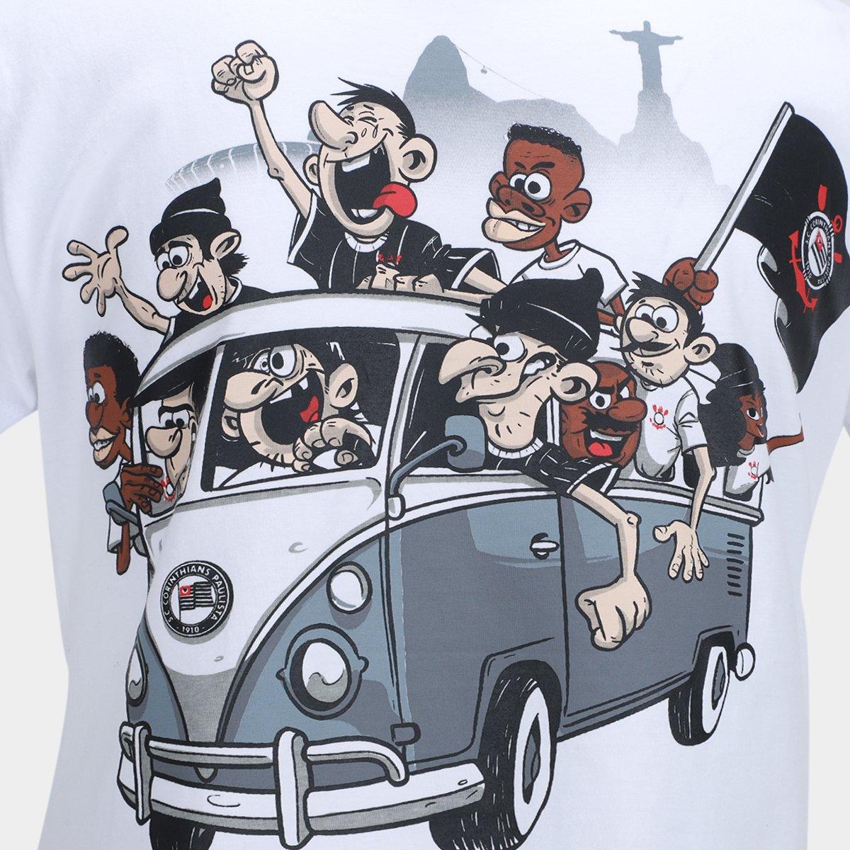 Camiseta Corinthians Feminina - 5