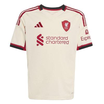 Camisa Infantil Away Liverpool 25/26 s/n Torcedor Adidas