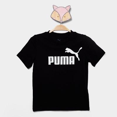 Camiseta Infantil Puma Logo Menino