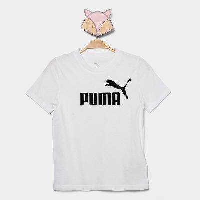 Camiseta Infantil Puma Logo Menino