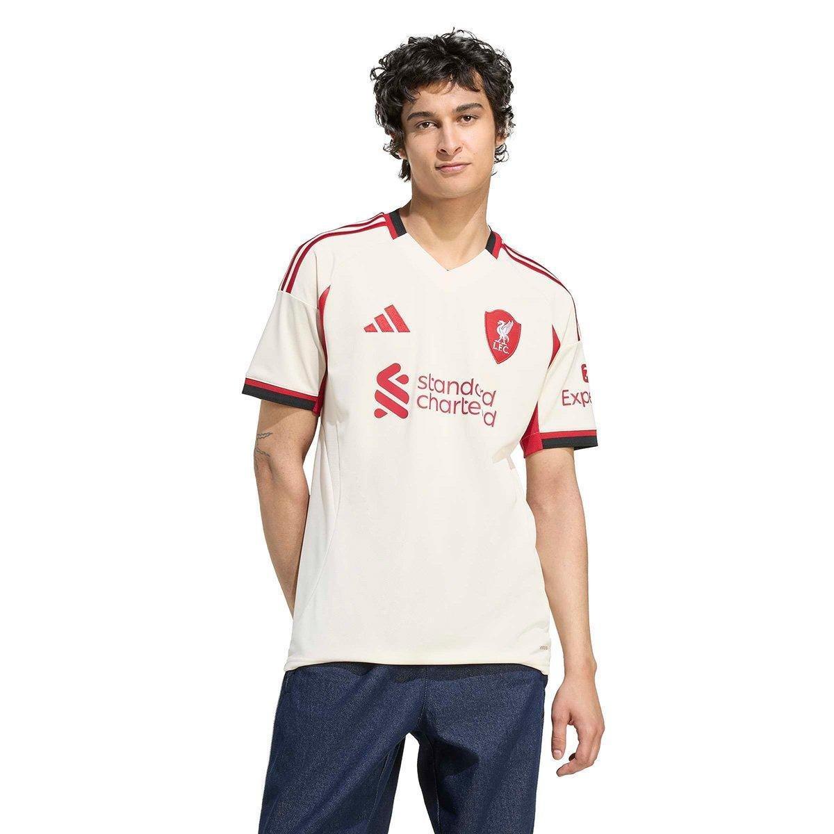 Camisa Liverpool Away 25/26 s/n Torcedor Adidas Masculina - 3
