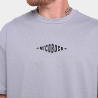 Camiseta Nicoboco Oversized Wilba Masculina - 3