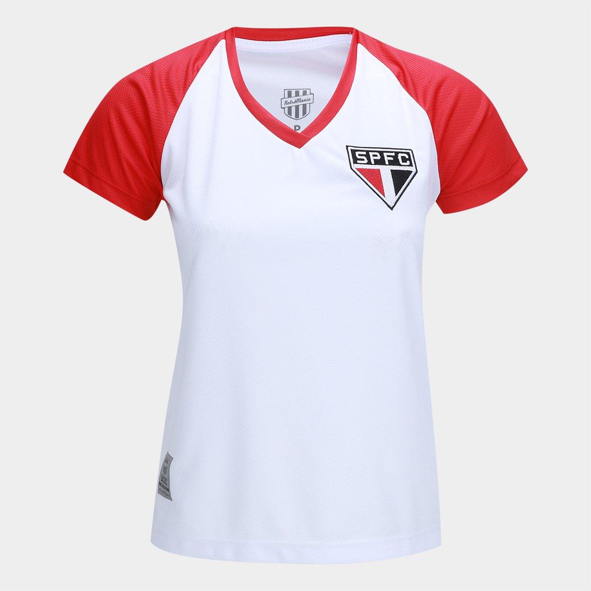 Camiseta São Paulo Retrômania Feminina - 1